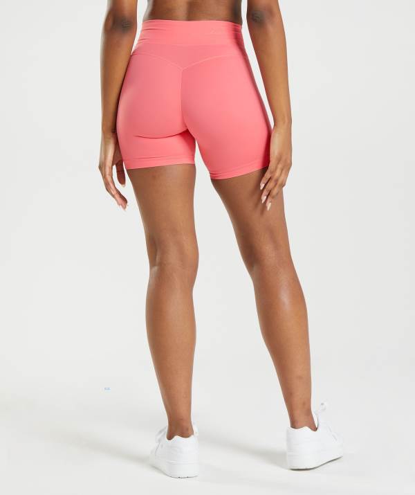 Damske Šortky Gymshark Whitney Mesh Ruzove | HX9406517